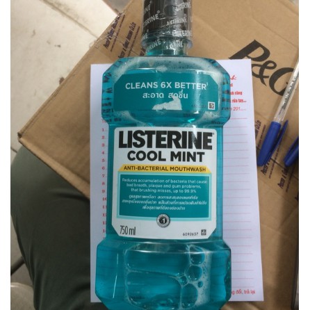 Nước Súc Miệng LISTERINE 750ml