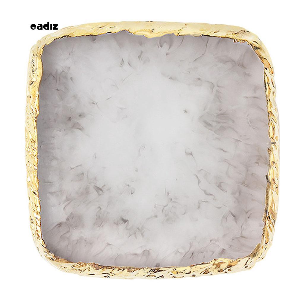 [Hàng mới về] Khay sơn móng 8.7cm x 8.7cm bằng nhựa resin thiết kế đẹp mắt