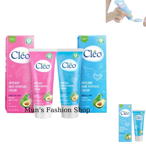 Cleo Kem tẩy lông cho da thường Normal Skin 50g/tuýp