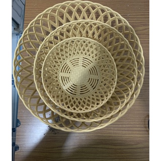 Rổ nhựa tròn giả mây Việt Nhật đủ size