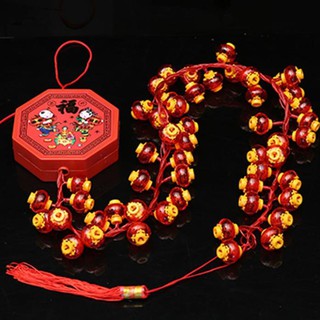 Dây Pháo Tép Lồng Đèn Led Nháy Có Âm Thanh Tiếng Nổ Như Thật Trang Trí Tết