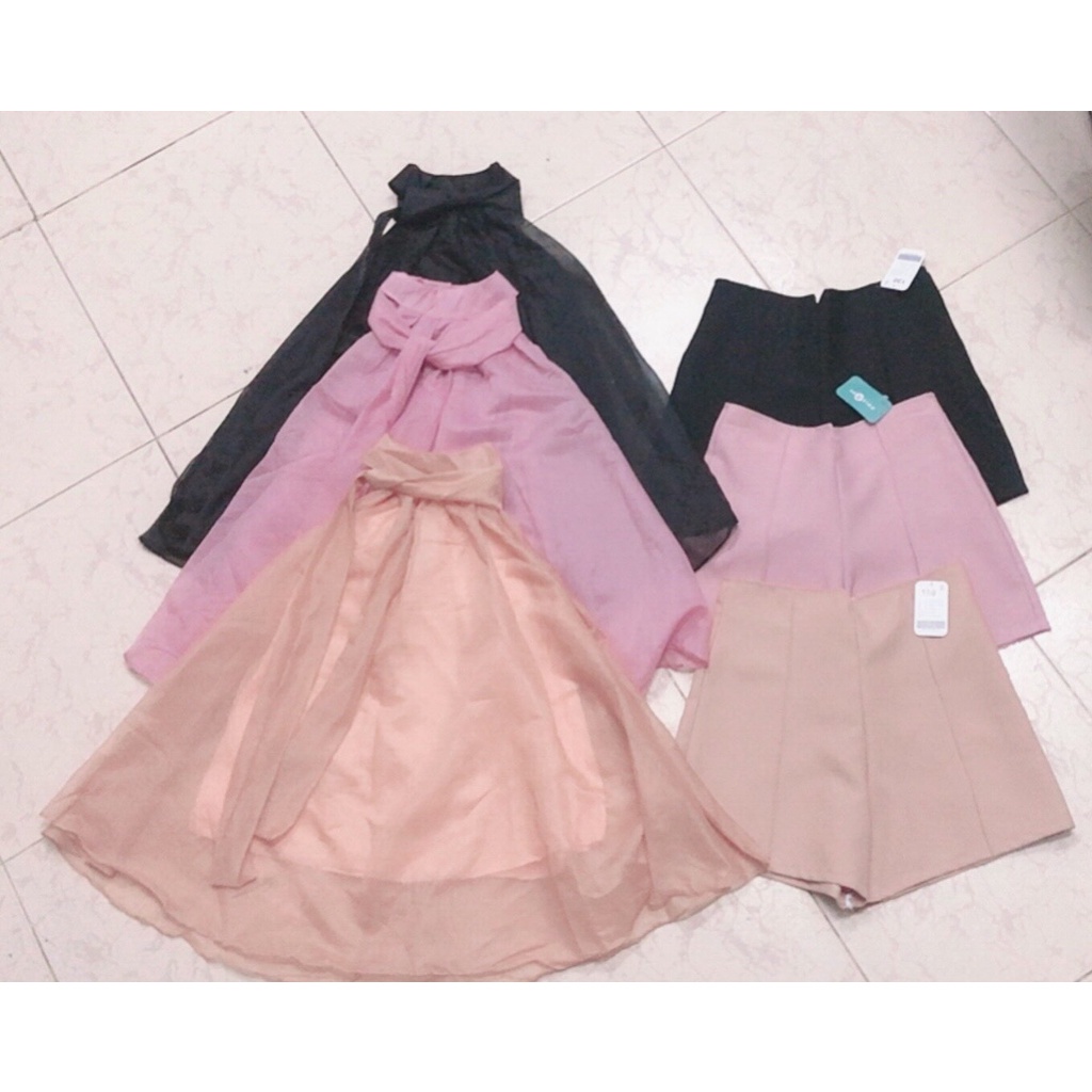 Áo yếm tiểu thơ  tơ phồng