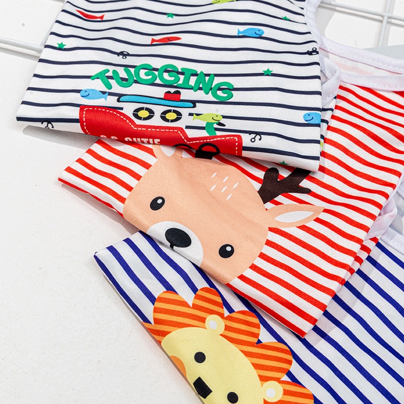 Áo Vest HoạT HìNh Kẻ SọC Cho Thú Cưng