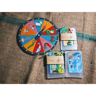 [HỌC LIỆU TIẾNG ANH]Flashcards động vật _ Tặng kèm boardgames