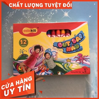 Bút sáp màu 12 màu Thiên Long