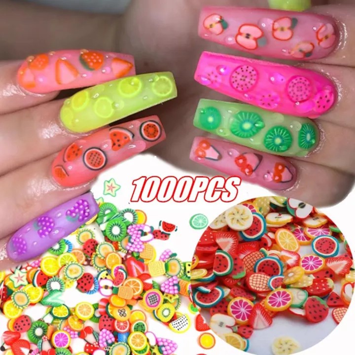 FOLLOW TẶNG 3KHÀNG CÓ SẴN Set 250-1000 Miếng Dán Móng Tay 3d Bằng Đất Sét Polymer CHỌN MẪUVOUCHER 100K