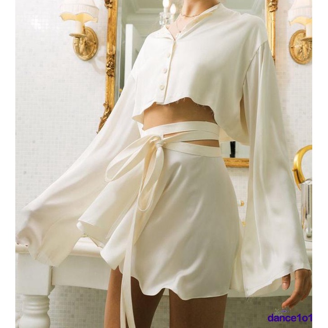 Chân Váy Chữ A Lưng Cao Khiêu Vũ1O1- Thời Trang Mùa Hè Cho Bạn Gái