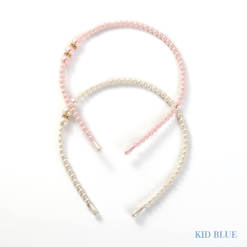 Băng Đô Công Chúa Đính Đá Và Ngọc Trai Cho Bé Gái