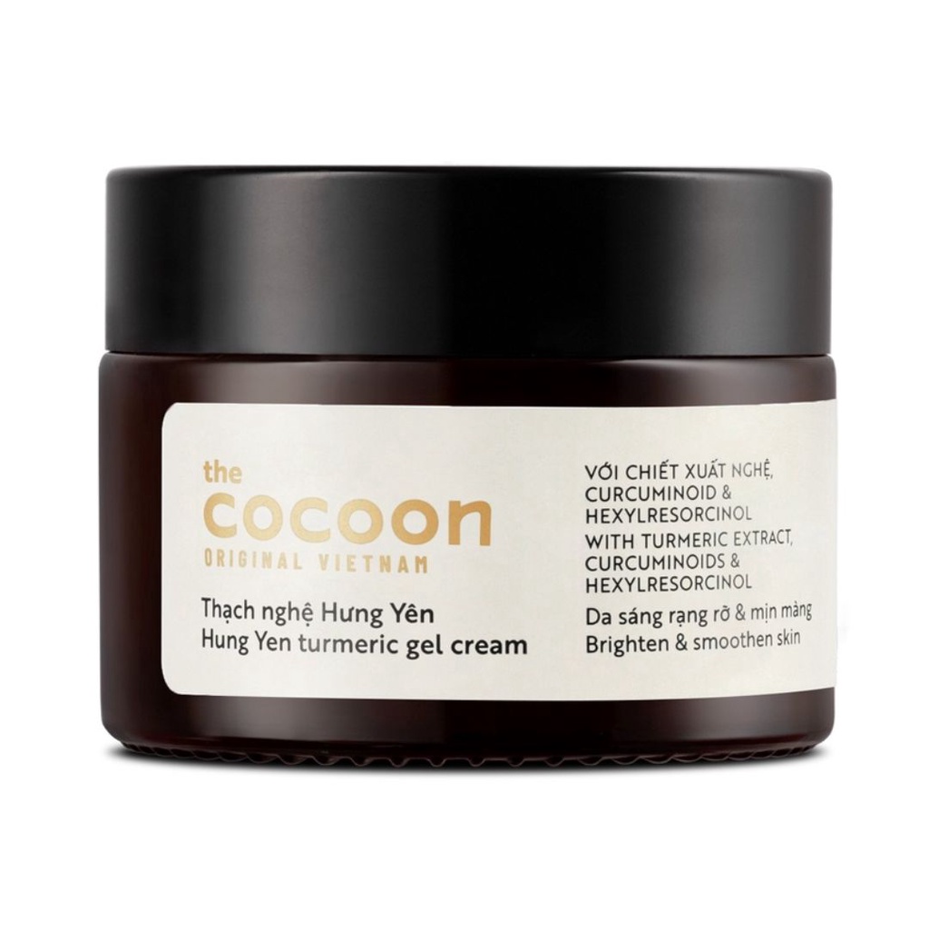 Thạch Nghệ Hưng Yên Cocoon Sáng Da Turmeric Gel Cream 30ml - Khongcoson