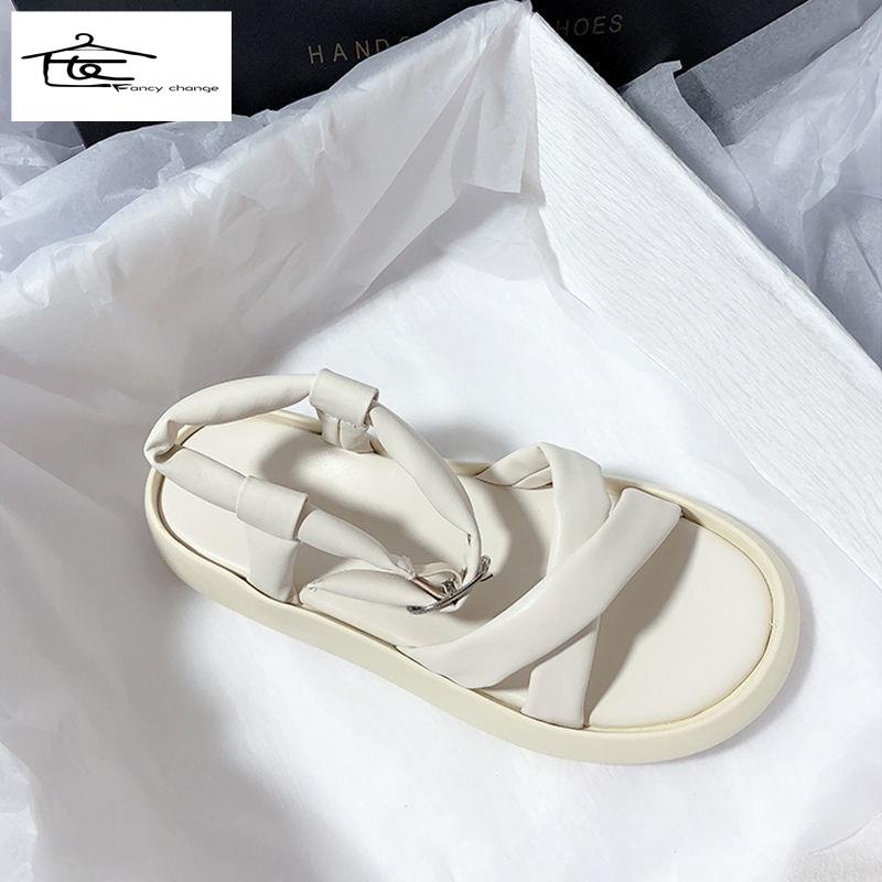 Giày Sandal Mùa Hè Đế Dày Phong Cách Thời Trang Hàn Quốc 2022