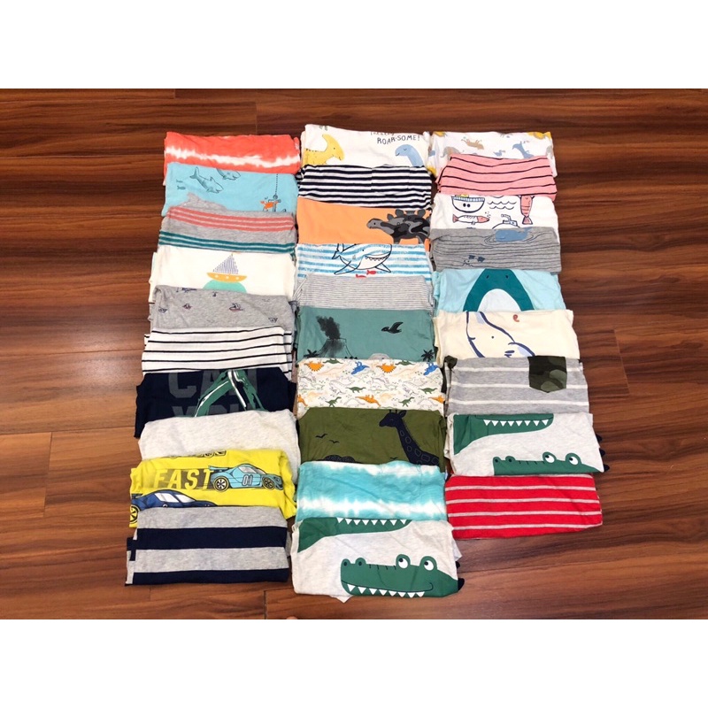 Áo phông carter sz nhí cho bé trai gái chất cotton siêu đẹp
