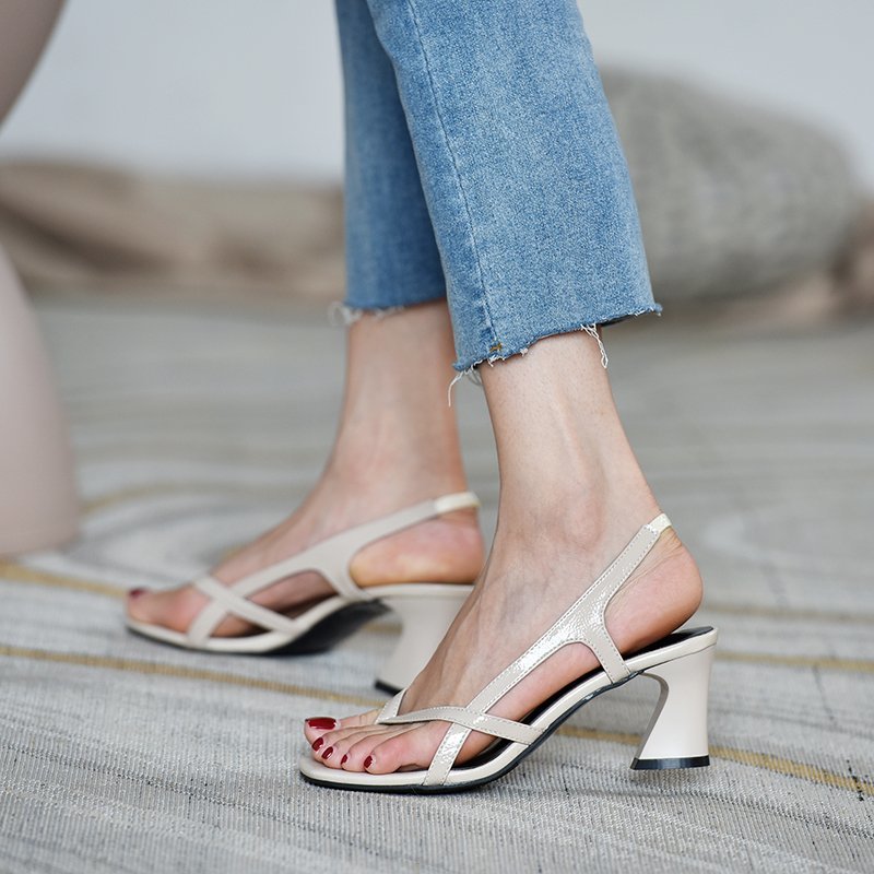 Giày Sandal Cao Gót Thời Trang Mùa Hè Dành Cho Nữ