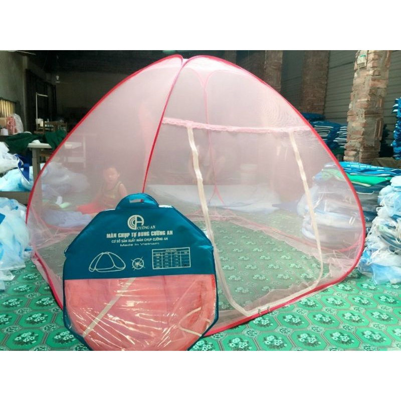 MÀN CHỤP TỰ BUNG 1M2 X 2M TIỆN LỢI,KHÔNG CẦN KHOAN TƯỜNG,DỄ GẤP GỌN