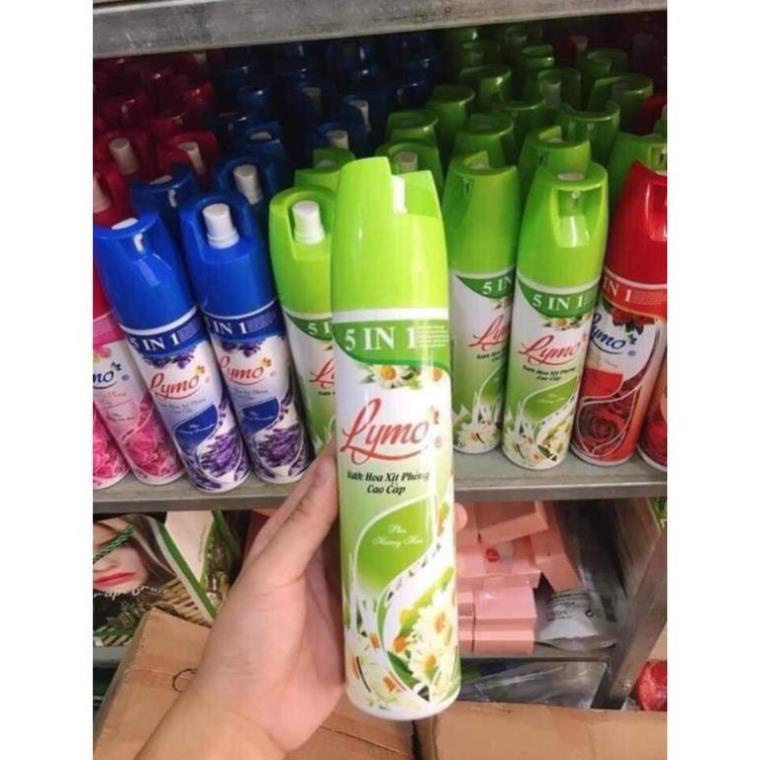 Xịt thơm phòng Lymo hương nước hoa  BN