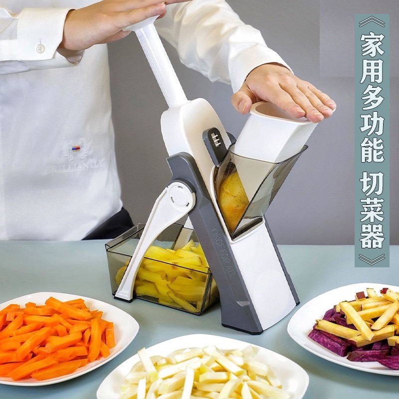 - Dụng Cụ Cắt Gọt Rau Củ Đa Năng Cắt Khoai Tây Chiên Cực Mỏng Sử Dụng Đơn Giản Hiệu Quả
