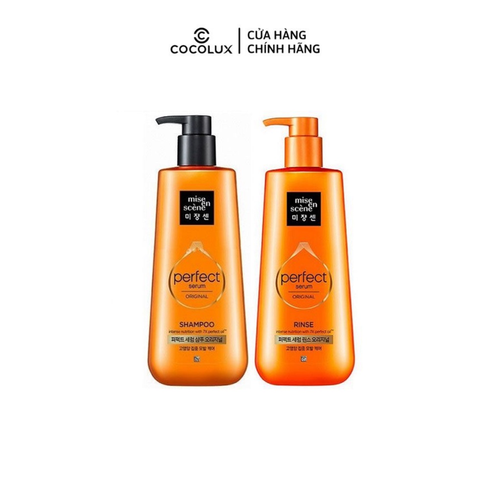 Cặp gội xả Miseen vàng COCOLUX