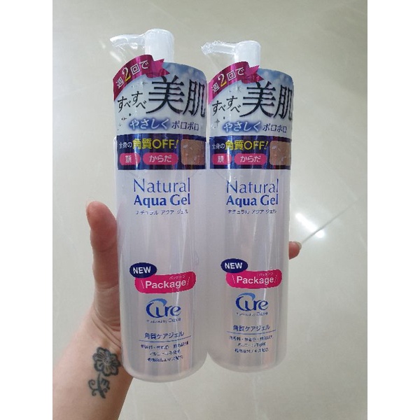 Gel Tẩy Tế Bào Chết Natural Aqua Gel Cure (250g)