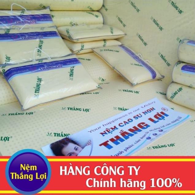 Nệm cao su non Thắng Lợi dày 10cm đủ size 1m-2.2m