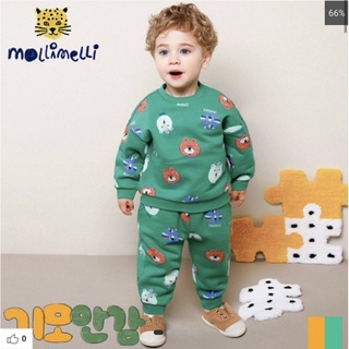 Bộ nỉ bông ấm Mollimelli xuất Hàn dư xịn