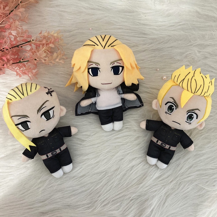 Thú nhồi bông 20cm mô phỏng nhân vật anime Ryuguji Ken Sano Manjiro Hanagaki