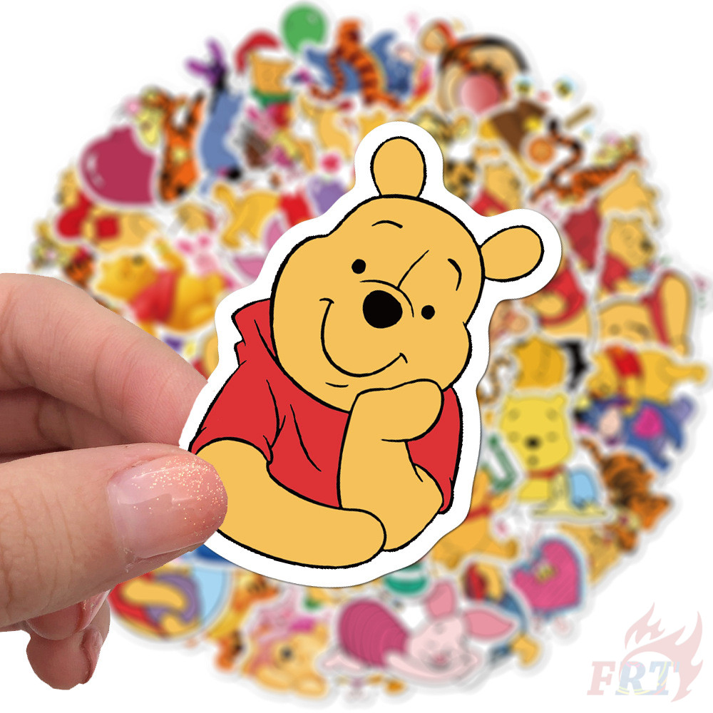 ❉ Pooh Bear Series 01 - Disney Cartoon Stickers ❉ 50Pcs/Set DIY Luggage Laptop Skateboard Doodle Decals Stickers