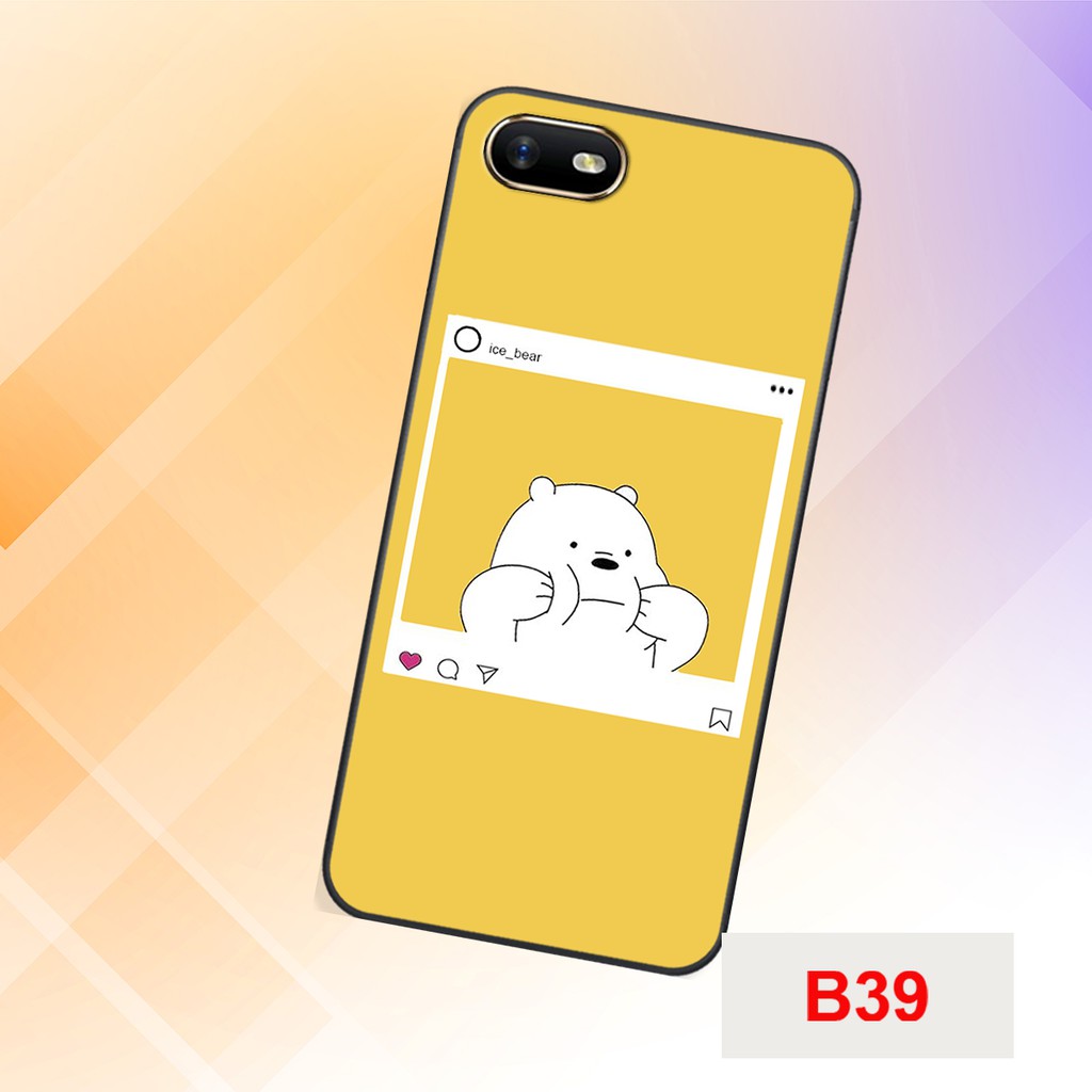 [HOT]ỐP LƯNG OPPO A3S/A1K/REALME C1/REALME C2 HÌNH 3 CHÚ GẤU CỰC DỄ THƯƠNG