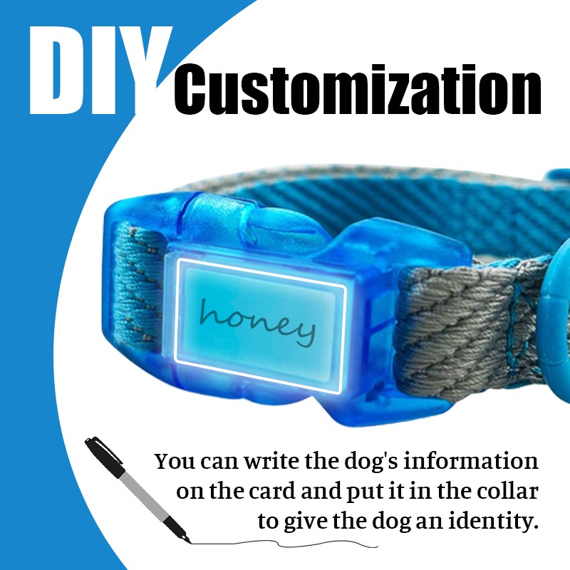 HamshMoc Vòng Cổ Chữ D Bằng Kim Loại Mềm Chống Thất Lạc Có Thể Điều Chỉnh Cho Thú Cưng Cỡ Nhỏ / Vừa / Lớn