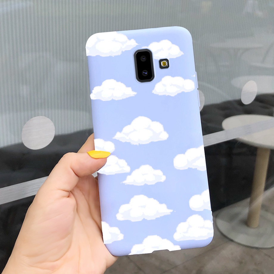Ốp Điện Thoại TPU Dẻo In Họa Tiết Độc Đáo Thời Trang Cho Samsung Galaxy j6+ j6 plus Samsung SM-J610G SamsungJ 6+ 2018
