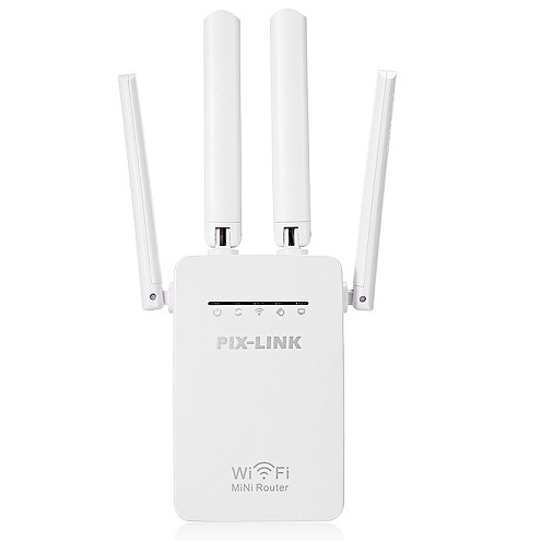 Bộ thu phát wifi 4 râu cực mạnh PIX LINK 9 (trắng) | BigBuy360 - bigbuy360.vn