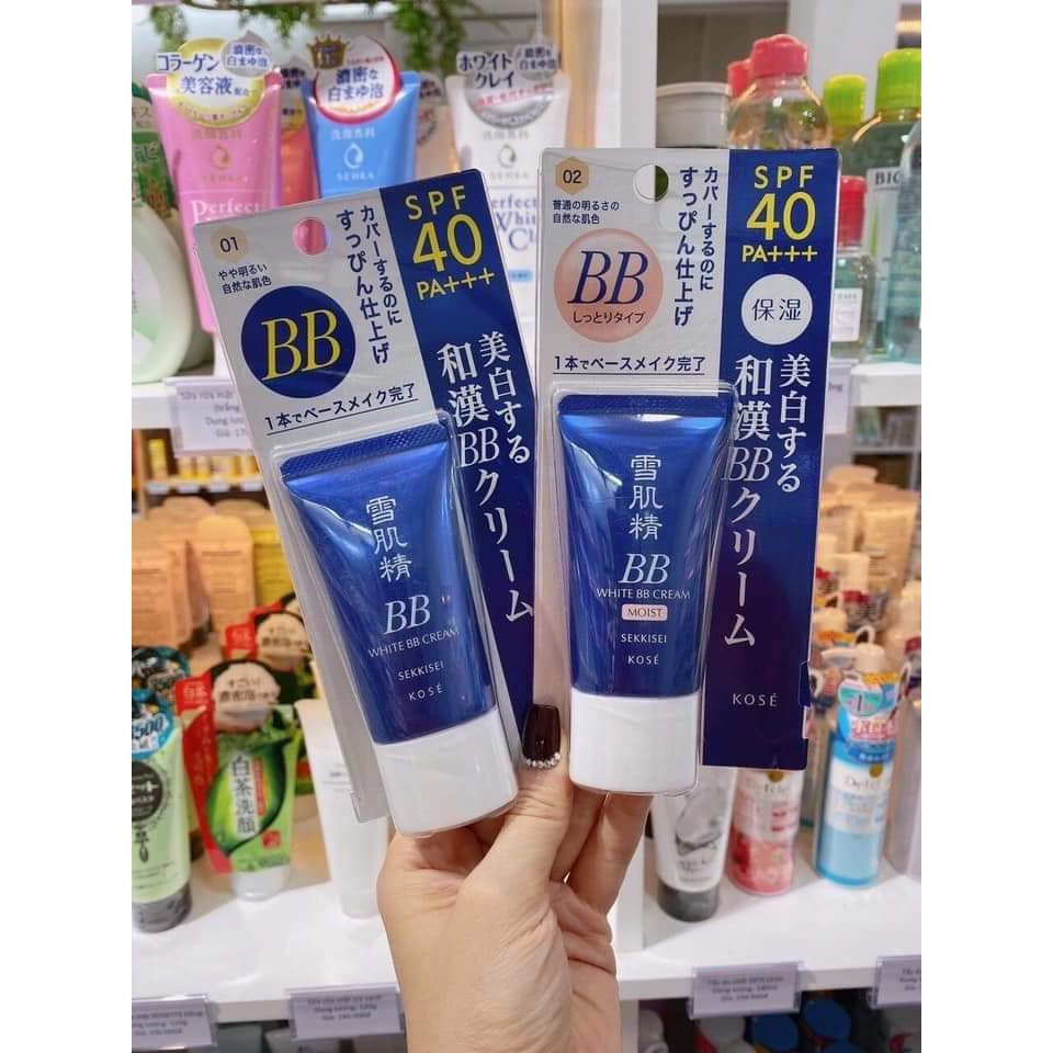 KEM NỀN 6 IN 1 BB KOSE SEKKISEI WHITE CREAM NHẬT BẢN