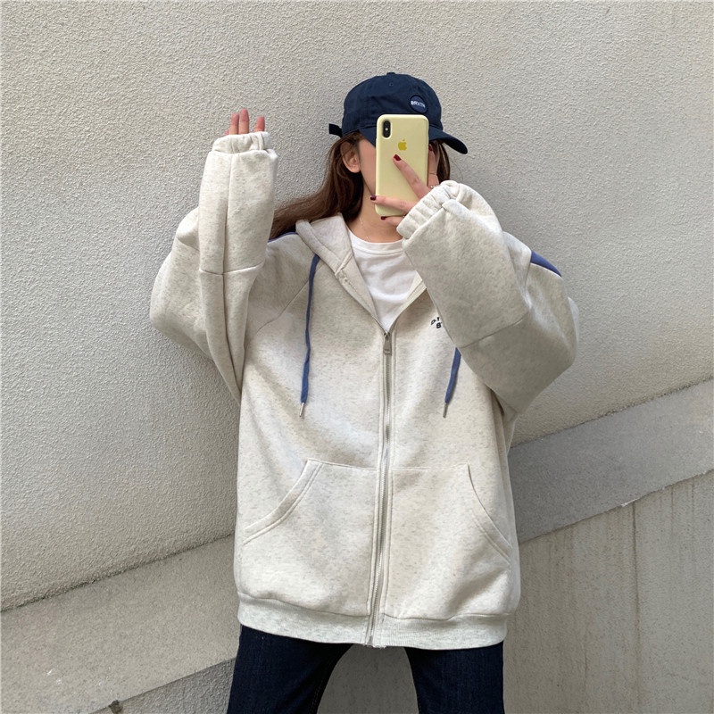 Áo khoác hai lớp có nón thời trang thu đông dành cho nữ | BigBuy360 - bigbuy360.vn