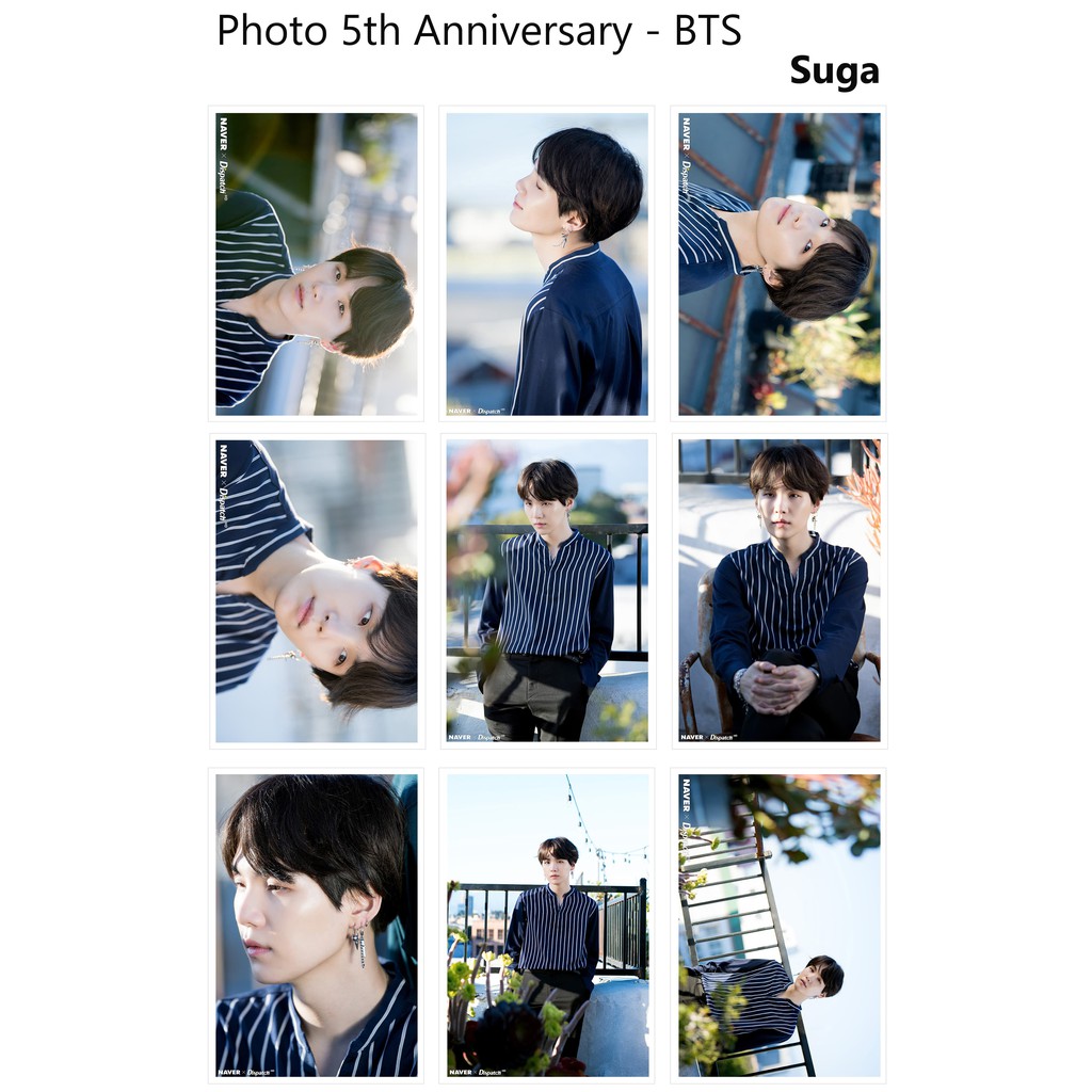 Lomo Card Ảnh BTS - 5th Anniversary ( Full 72 ảnh) | BigBuy360 - bigbuy360.vn