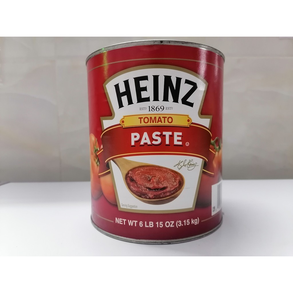 [HỘP LỚN 3.15 Kg - Paste] CÀ CHUA NGHIỀN SỆT [USA] HEINZ Tomato Paste (als-hk)