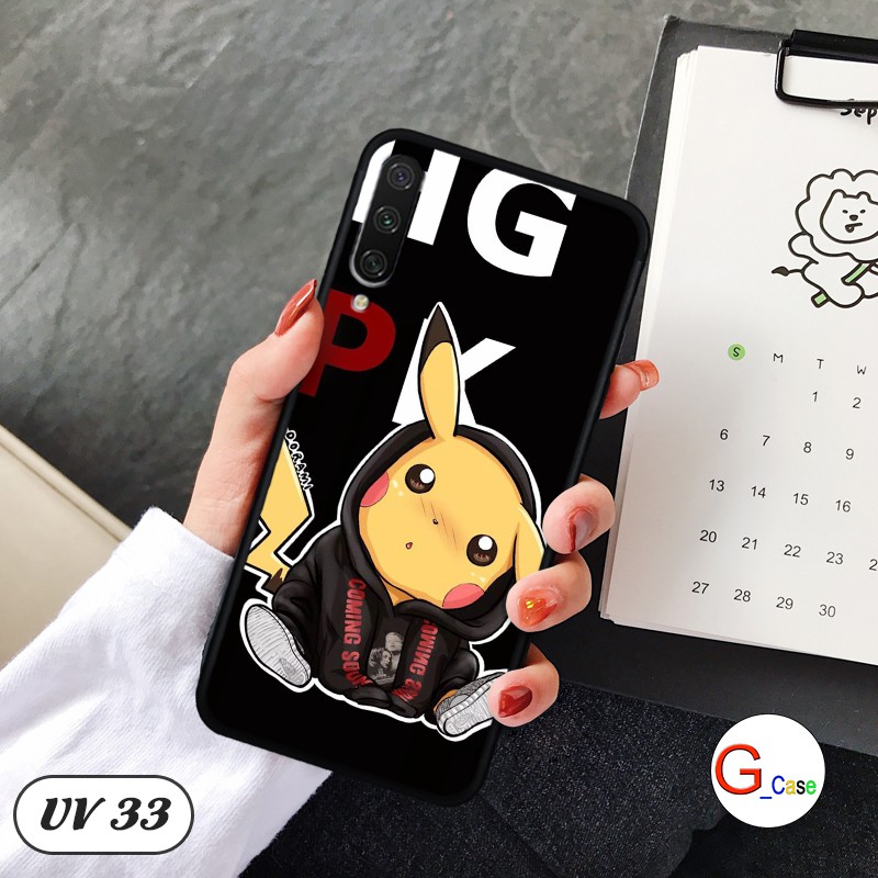 Ốp lưng nhám viền dẻo Xiaomi Mi A3 in hình