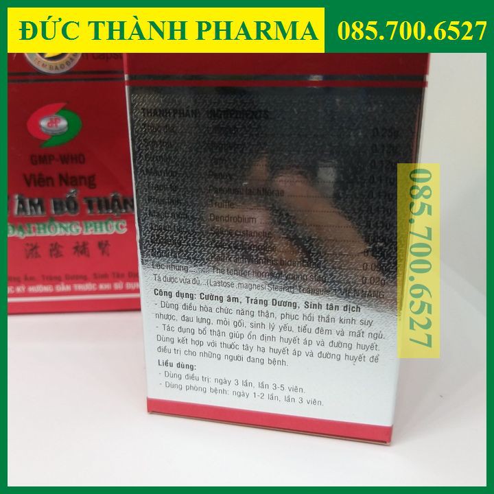 Tư Âm Bổ Thận Đại Hồng Phúc (C/80v) | BigBuy360 - bigbuy360.vn