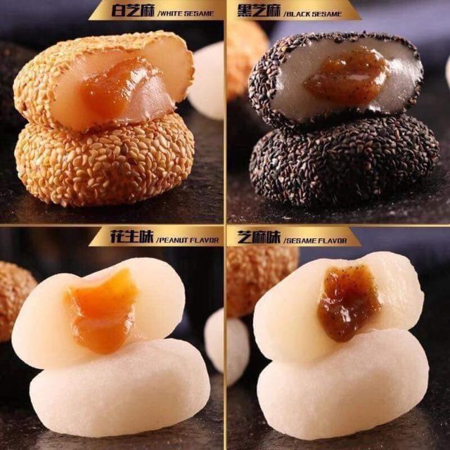 2kg Mochi tròn mix sẵn 4 vị