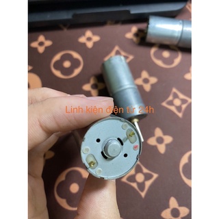Động cơ giảm tốc 6V-12V/ GA25-370 (Siêu rẻ)
