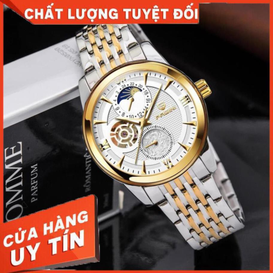 [Chính Hãng 100%] Đồng Hồ Nam PAGINI Automatic PA9922 Dây -  Đồng Hồ Cơ  Thép không gỉ - Bảo hành 2 năm