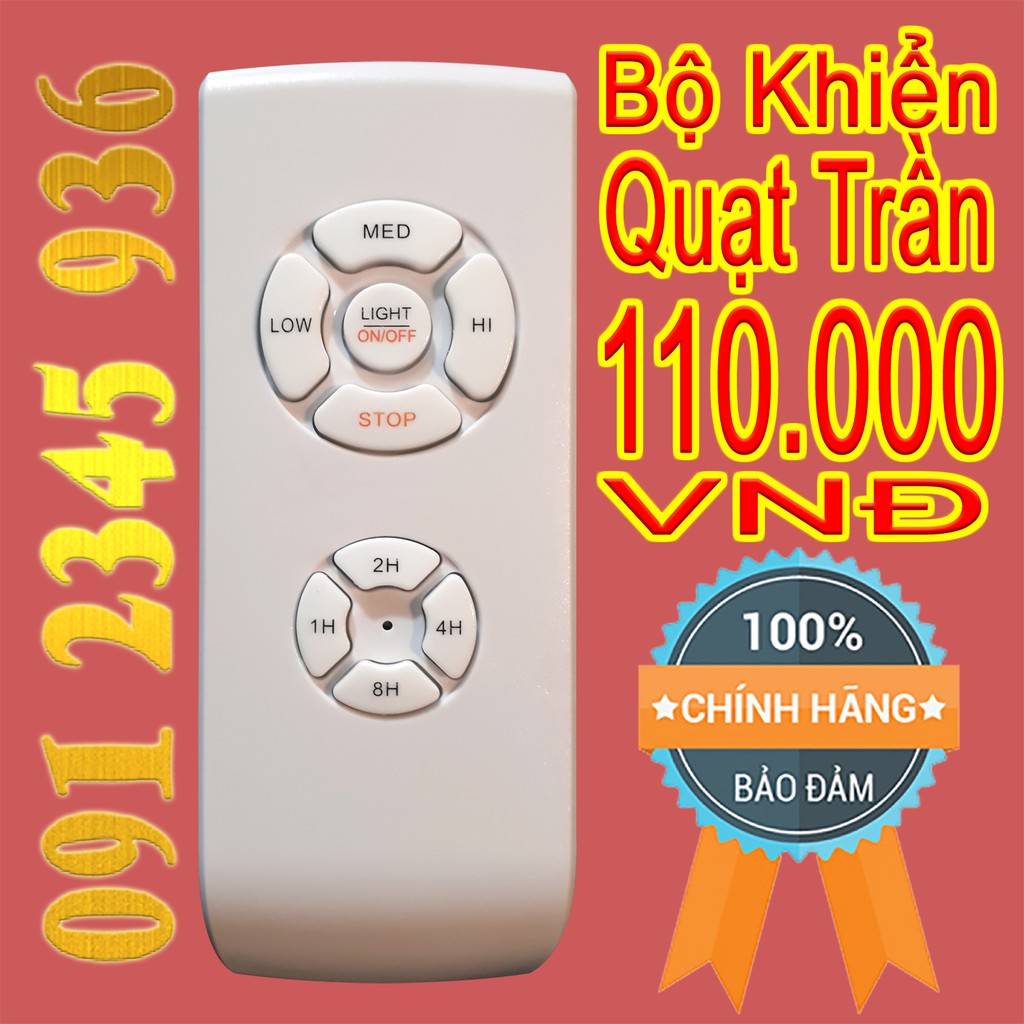 Bộ Mạch và Điều Khiển QUẠT TRẦN ĐÈN TƯƠI MÁT FAN LAMP Chính Hãng.