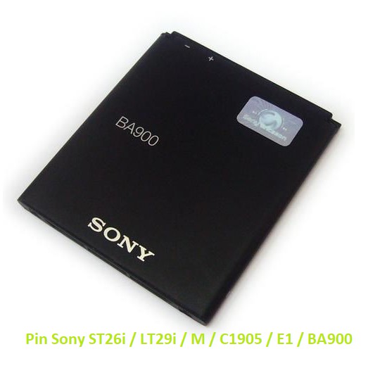 Pin điện thoại Sony ST26i / LT29i / M / C1905 / E1 / BA900