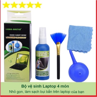 BỘ VỆ SINH LAPTOP 4 MÓN - Dung dịch làm sạch