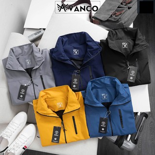 Áo gió nam nữ trơn 2 lớp lót lưới, vải nano blocktech chống nước và gió bụi hiệu quả mẫu mới AV AVANCO