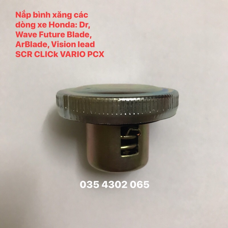NẮP BÌNH XĂNG các dòng xe Honda Dr, Wave Future Blade, ArBlade, Vision lead SCR CLICk VARIO PCX