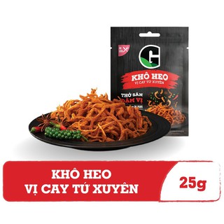 Khô heo vị cay tứ xuyên g kitchen- gói 25g