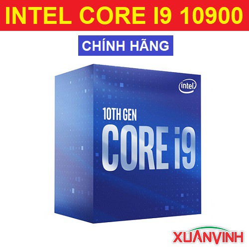 CPU Intel Core i9-10900 10 Nhân 20 Luồng Turbo 5.2GHz New Box Seal Chính Hãng