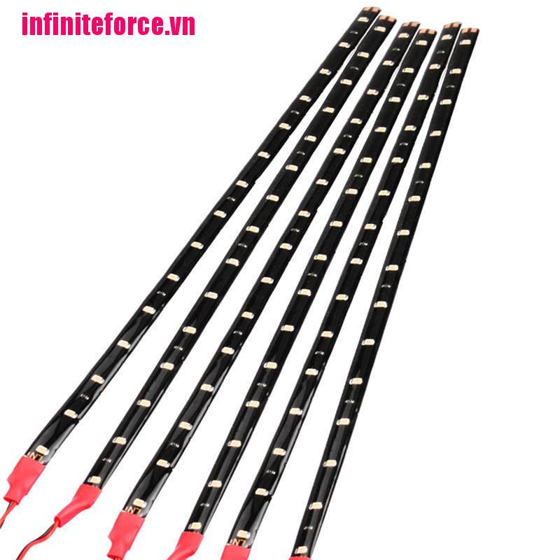 (Hàng Mới Về) Dây Đèn Led Dc 12v Chống Thấm Nước Cho Xe Hơi / Xe Hơi