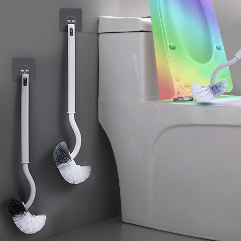 Bàn Chải Vệ Sinh Toilet Cán Dài Gắn Tường Tiện Dụng