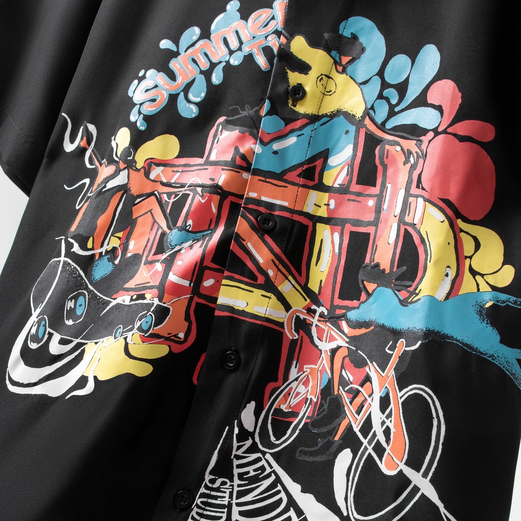 MENDE - Color Time Shirt - Áo Sơ Mi Nam Tay Ngắn