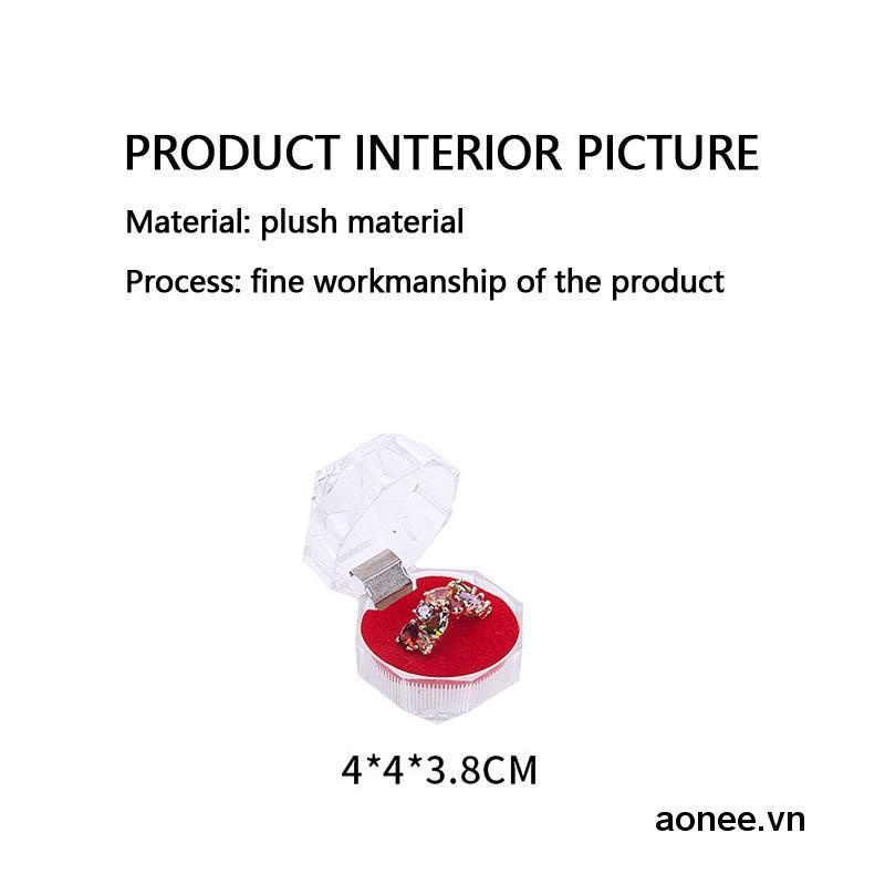 ✨✨Hộp Đựng Trang Sức Bằng Nhựa Mini Tiện Dụng