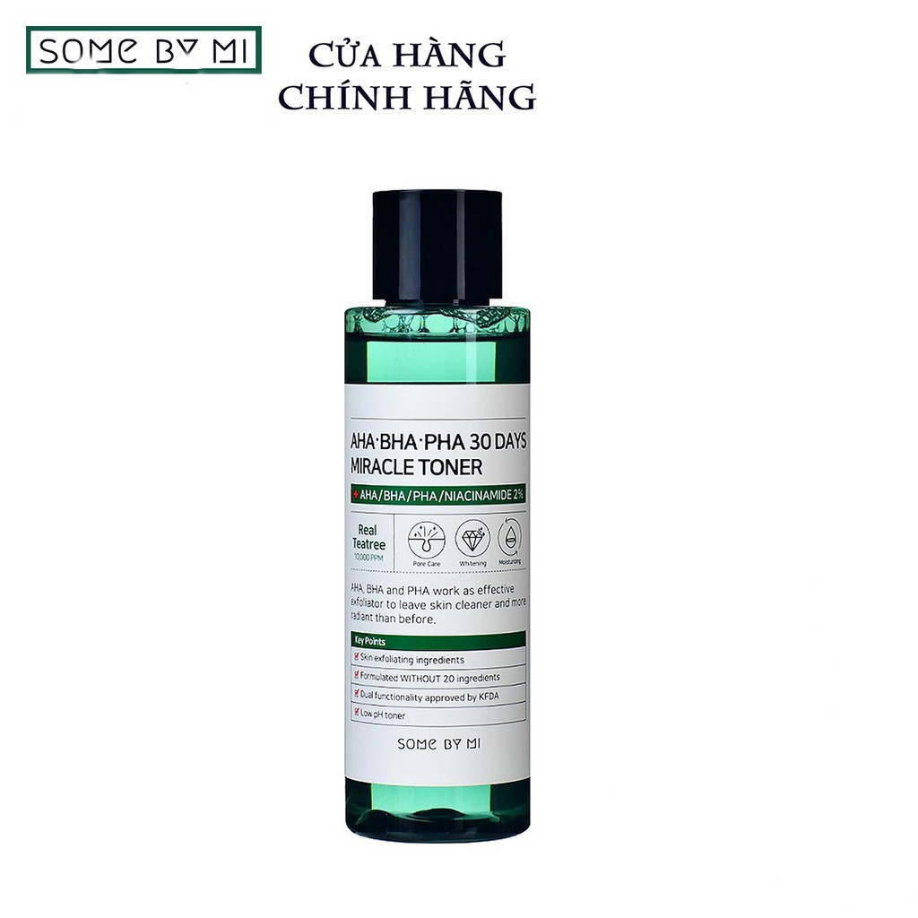 Toner Dưỡng Ẩm Some By Mi AHA BHA PHA 30 Days Miracle Toner